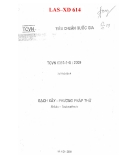 Tiêu chuẩn thí nghiệm Gạch xây
