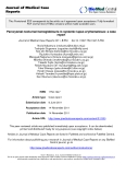 báo cáo khoa học: "Paroxysmal nocturnal hemoglobinuria in systemic lupus erythematosus: a case report"