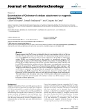 báo cáo khoa học: "Examination of Cholesterol oxidase attachment to magnetic nanoparticles"