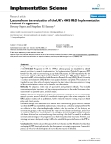báo cáo khoa học: "  Lessons from the evaluation of the UK's NHS R&D Implementation Methods Programme"