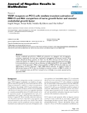 Báo cáo khoa hoc:"  VEGF receptors on PC12 cells mediate transient activation of ERK1/2 and Akt: comparison of nerve growth factor and vascular endothelial growth factor"