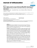 Báo cáo y học: "Rho iso-alpha acids from hops inhibit the GSK-3/NF-κB pathway and reduce inflammatory markers associated with bone and cartilage degradation"