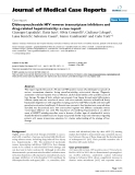 Báo cáo y học: " Dideoxynucleoside HIV reverse transcriptase inhibitors and drug-related hepatotoxicity: a case report"