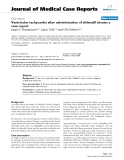 Báo cáo khoa hoc:" Ventricular tachycardia after administration of sildenafil citrate: a case report"