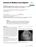 Báo cáo khoa hoc:" Congenital syphilis, still a reality in 21st century: a case report"