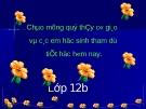 Giáo án điện tử Sinh học lớp 12: Liên kết và hoán vị Gen