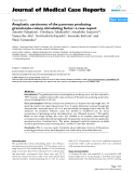 Báo cáo y học: " Anaplastic carcinoma of the pancreas producing granulocyte-colony stimulating factor: a case report"