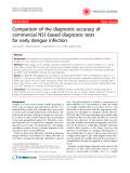 Báo cáo y học: " Comparison of the diagnostic accuracy of commercial NS1-based diagnostic tests for early dengue infection"