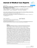 Báo cáo y học: " Extrarenal multiorgan metastases of collecting duct carcinoma of the kidney: A case series"