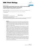 báo cáo khoa học: " Seed storage protein gene promoters contain conserved DNA motifs in Brassicaceae, Fabaceae and Poaceae"