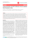 Báo cáo y học: " Characterization of H5N1 influenza viruses isolated from humans in vitro"