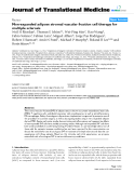 báo cáo hóa học:"  Non-expanded adipose stromal vascular fraction cell therapy for multiple sclerosis"
