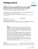 Báo cáo sinh học: " Inhibition of human immunodeficiency virus type-1 (HIV-1) glycoprotein-mediated cell-cell fusion by immunor (IM28)"