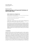 Báo cáo hóa học: "Research Article Integral Equations and Exponential Trichotomy of Skew-Product Flows"