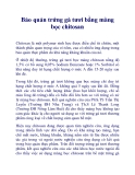 Bảo quản trứng gà tươi bằng màng bọc chitosan