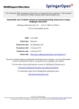báo cáo hóa học:" Systematic use of mother tongue as learning/teaching resources in target language instruction"