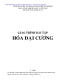Giáo trình bài tập hóa đại cương (Phần 1)