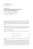 Báo cáo hóa học: " Research Article Extinction and Decay Estimates of Solutions for a Class of Porous Medium Equations"