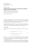 Báo cáo hóa học: " Research Article Properties of Positive Solution for Nonlocal Reaction-Diffusion Equation with Nonlocal Boundary"