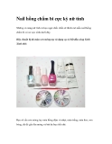 Nail hồng chấm bi cực kỳ nữ tính