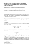 Báo cáo hóa học: "ON THE EXISTENCE OF POSITIVE SOLUTION FOR AN ELLIPTIC EQUATION OF KIRCHHOFF TYPE VIA MOSER ITERATION METHOD"