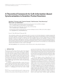 Báo cáo hóa học: " A Theoretical Framework for Soft-Information-Based Synchronization in Iterative (Turbo) Receivers"