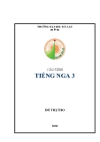 Giáo trình tiếng Nga 3 - ĐH Đà Lạt