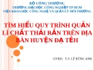  đề tài : " TÌM HIỂU QUY TRÌNH QUẢN LÍ CHẤT THẢI RẮN TRÊN ĐỊA BÀN HUYỆN ĐẠ TẺH  "
