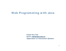 Web Programming with Java - Java Basics