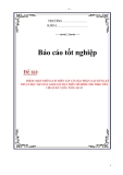 LUẬN VĂN:TRÍCH CHỌN THÔNG TIN TRÊN TẬP VĂN BẢN PHÁP LUẬT DÙNG KỸ THUẬT HỌC MÁY BÁN GIÁM SÁT DỰA TRÊN MÔ HÌNH CRFs THEO TIÊU CHUẨN KỲ VỌNG TỔNG QUÁT