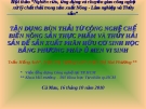 Nghiên cứu khoa học: Tận dụng bùn thải từ công nghệ chế biến nông sản thực phẩm và thủy hải sản để sản xuất phân hữu cơ sinh học bằng phương pháp ủ men vi sinh