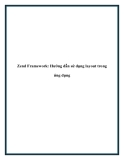 Zend Framework: Hướng dẫn sử dụng layout trong ứng dụng