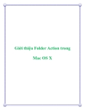 Giới thiệu Folder Action trong Mac OS X