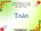 Phép trừ trong phạm vi 7