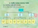 KỸ THUẬT CHIẾU SÁNG-Chương 4: Chiếu sáng ngoài trời