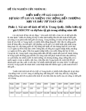 DIỄN BIẾN TỶ GIÁ USD/CNY DỰ BÁO TỶ GIÁ VÀ NHỮNG TÁC ĐỘNG ĐẾN THƯƠNG MẠI VÀ ĐẦU TƯ TOÀN CẦU
