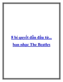 8 bí quyết dẫn đầu từ... ban nhạc The Beatles