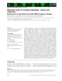 Báo cáo khoa học:  Molecular basis of cytokine signalling – theme and variations