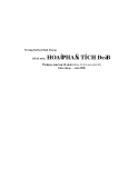 Đề thi hóa học phân tích