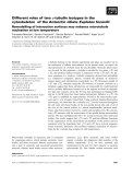 Báo cáo khoa học: Different roles of two c-tubulin isotypes in the cytoskeleton of the Antarctic ciliate Euplotes focardii Remodelling of interaction surfaces may enhance microtubule nucleation at low temperature