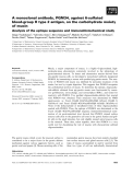 Báo cáo khoa học: A monoclonal antibody, PGM34, against 6-sulfated blood-group H type 2 antigen, on the carbohydrate moiety of mucin