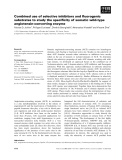 Báo cáo khoa học: Combined use of selective inhibitors and ﬂuorogenic substrates to study the speciﬁcity of somatic wild-type angiotensin-converting enzyme