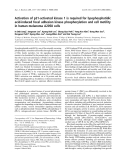 Báo cáo khoa học: Activation of p21-activated kinase 1 is required for lysophosphatidic acid-induced focal adhesion kinase phosphorylation and cell motility in human melanoma A2058 cells