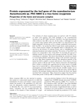 Báo cáo khoa học: Protein expressed by the ho2 gene of the cyanobacterium Synechocystis sp. PCC 6803 is a true heme oxygenase