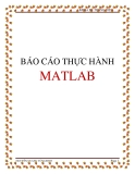 BÁO CÁO THỰC HÀNH MATLAB