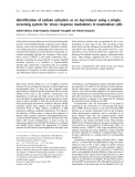 Báo cáo khoa học:  Identiﬁcation of sodium salicylate as an hsp inducer using a simple screening system for stress response modulators in mammalian cells