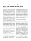 Báo cáo khoa học: Identi®cation and properties of type I-signal peptidases of Bacillus amyloliquefaciens