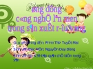 Thuyết trình: Ứng dụng công nghệ lên men trong sản xuất rượu vang
