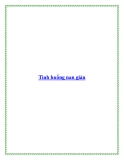 Tình huống nan giản