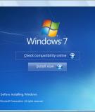 CÀI ĐẶT WINDOWS 7